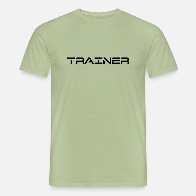 TRAINER - Männer T-Shirt - Sage