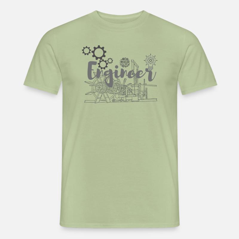 Engineer design - Männer T-Shirt - Sage