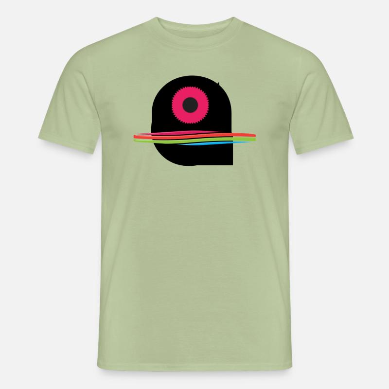 Einfaches Logo Männer T-Shirt