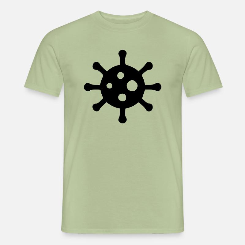 Virus - Männer T-Shirt - Sage