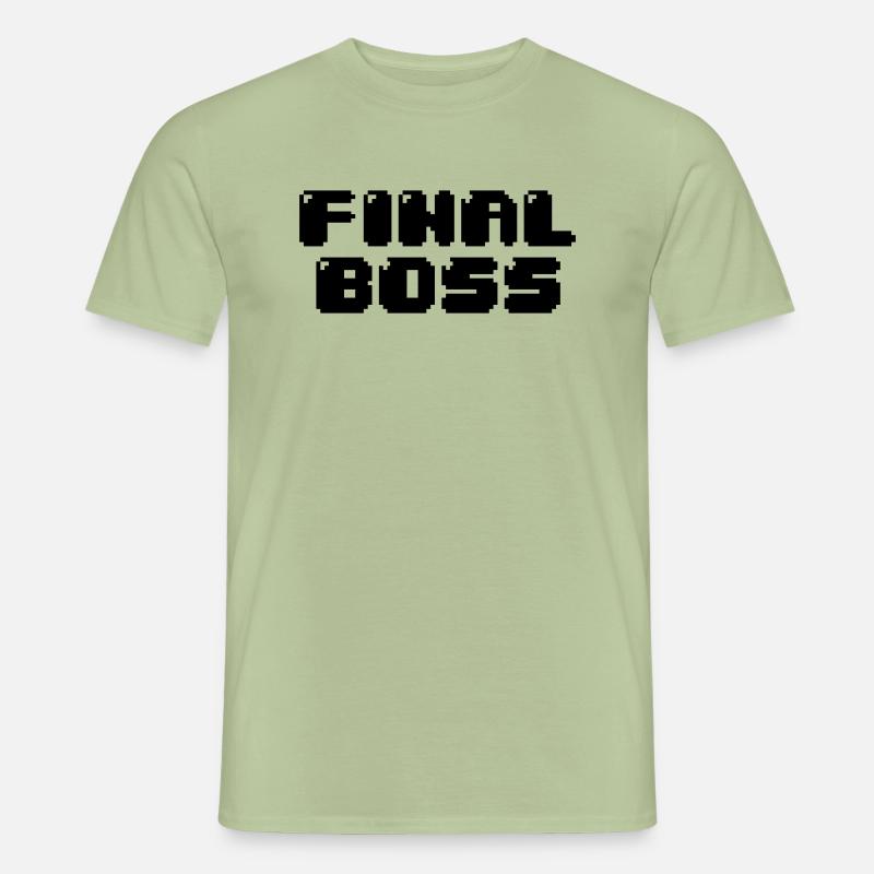 FINAL BOSS - Men’s T-shirt - sage