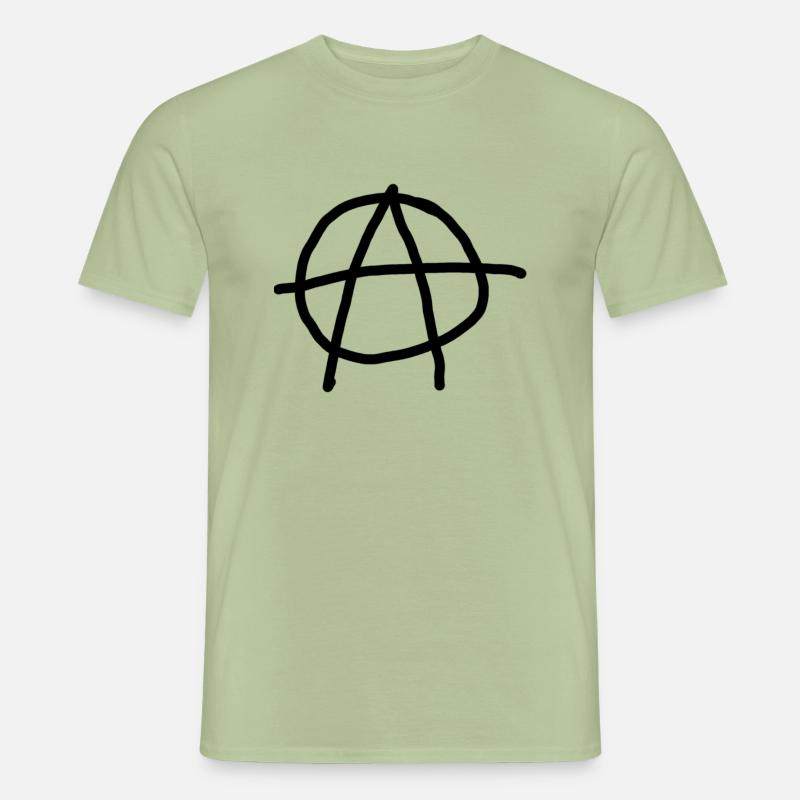 Anarchy - Männer T-Shirt - Sage