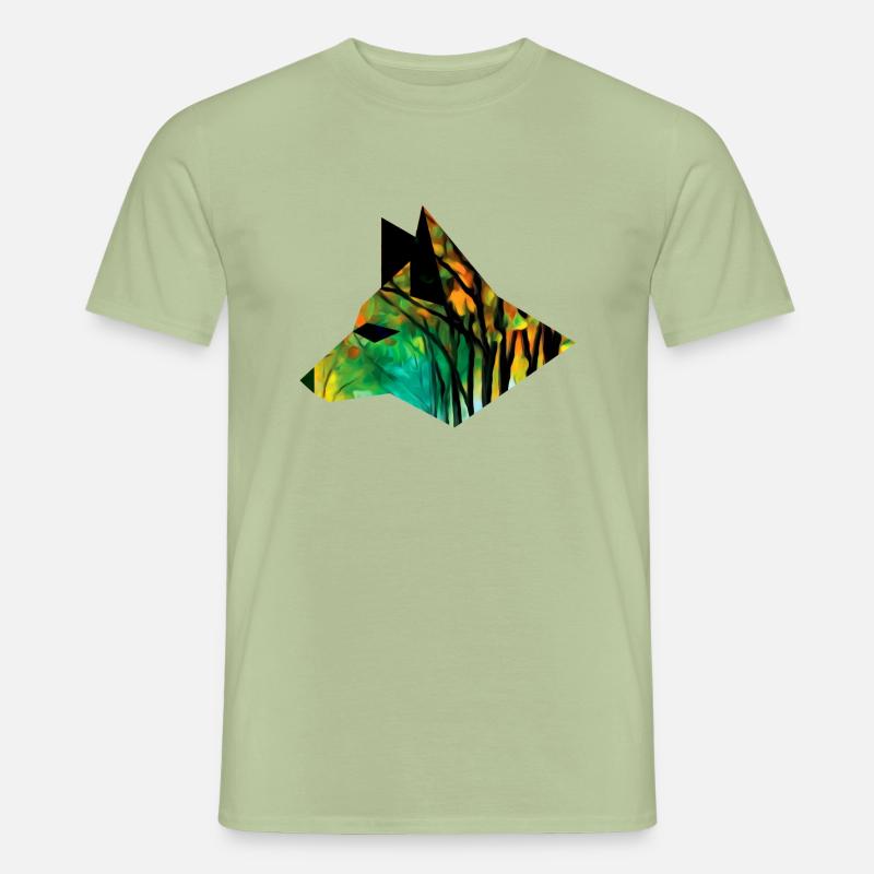 Fuchs - Männer T-Shirt - Sage