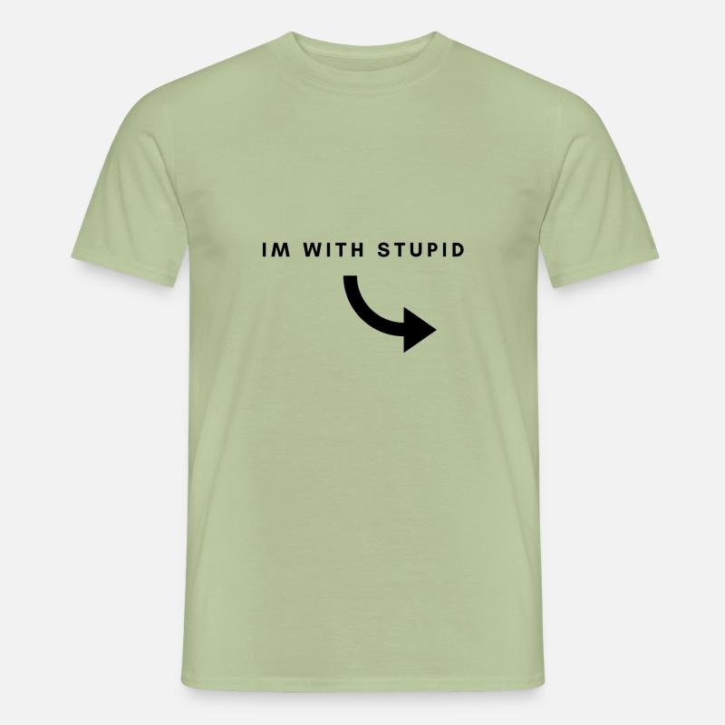 Ich bin dumm - Männer T-Shirt - Sage