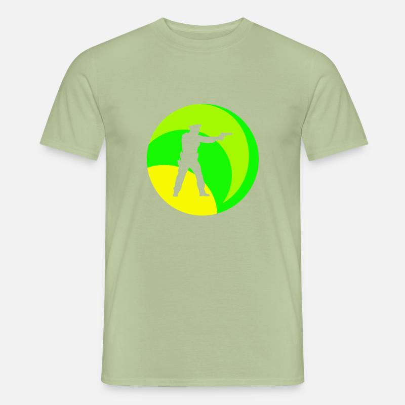 Beamter Polizeiarbeit - Männer T-Shirt - Sage