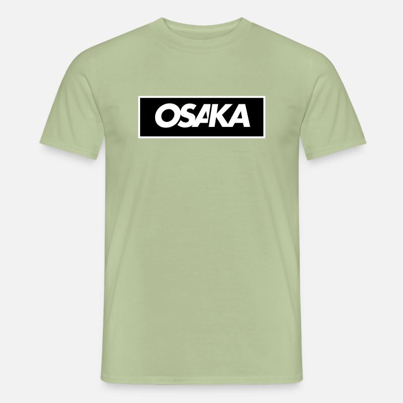 OSAKA - Männer T-Shirt - Sage