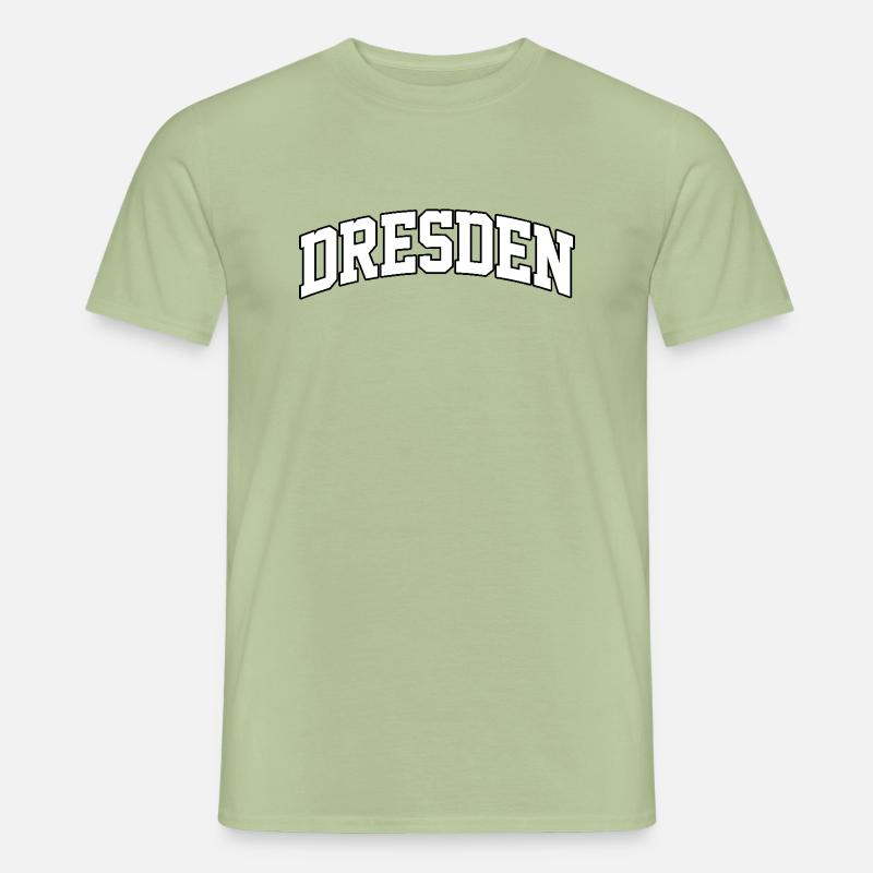 Dresdner Logo: Kollegiales Design im historischen Stil Männer T-Shirt