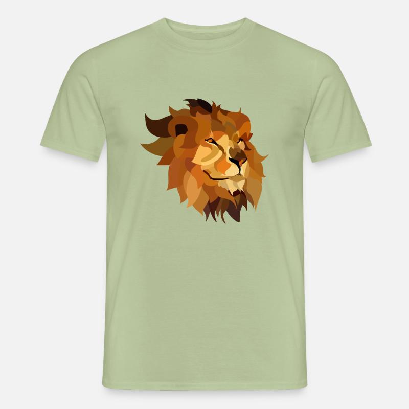 Löwe - Männer T-Shirt - Sage