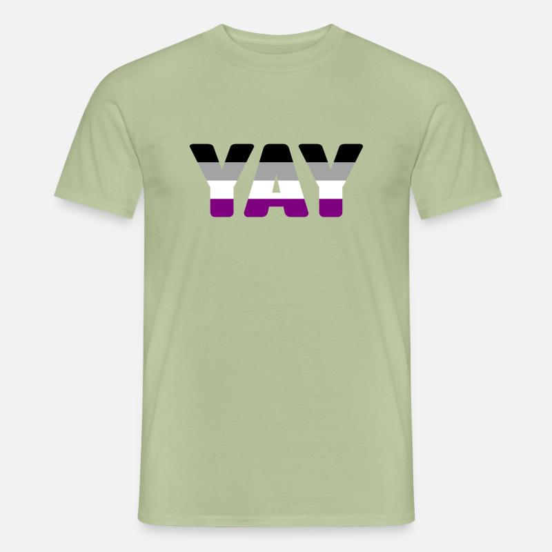 YAY Asexual Men’s T-shirt