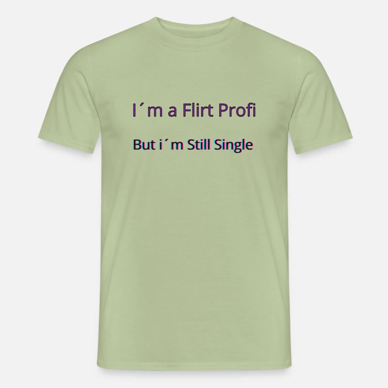 Flirt Pulli - Männer T-Shirt - Sage
