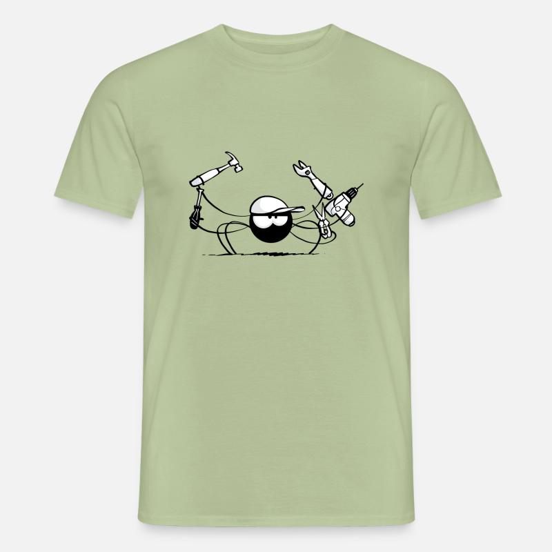 Beth die Spinne - Die DIY - Männer T-Shirt - Sage