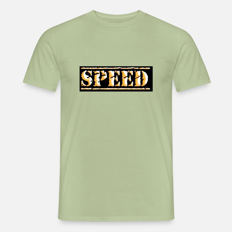 Geschwindigkeit - Männer T-Shirt - Sage