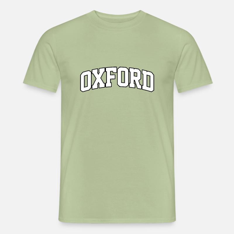 Oxford logo: British style collegiate design Men’s T-shirt