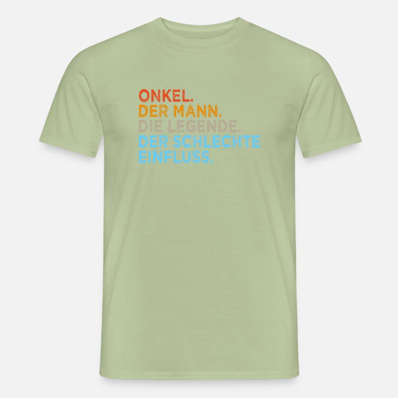 Onkel Legende Schlechter Einfluss - Männer T-Shirt - Sage
