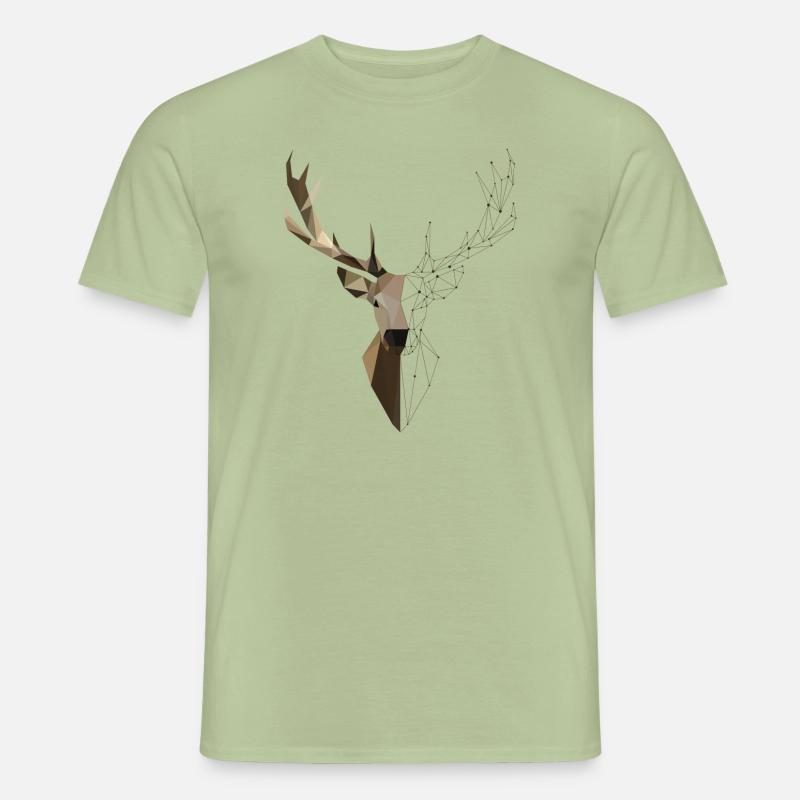 hirsch Männer T-Shirt