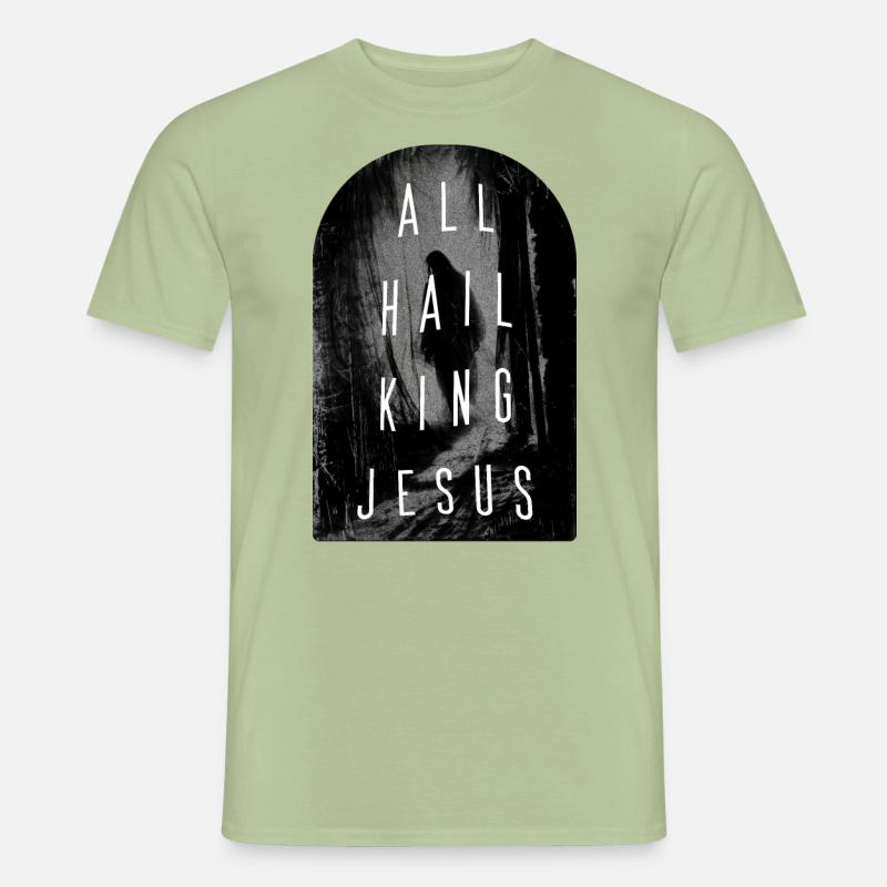 All Hail King Jesus Männer T-Shirt