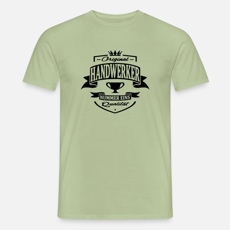 handwerker - Männer T-Shirt - Sage