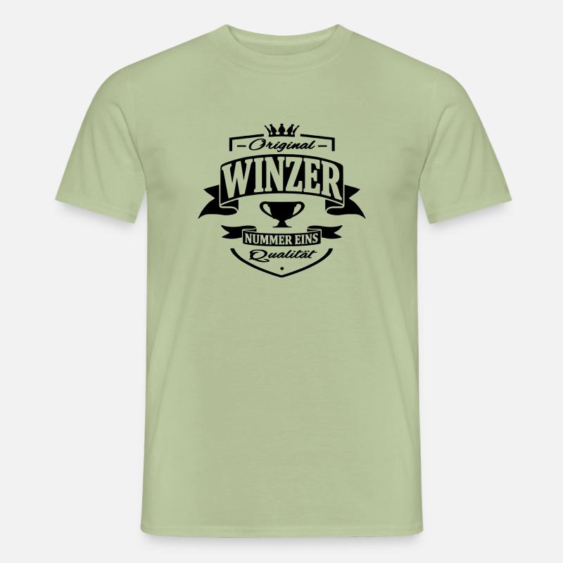 winzer - Männer T-Shirt - Sage
