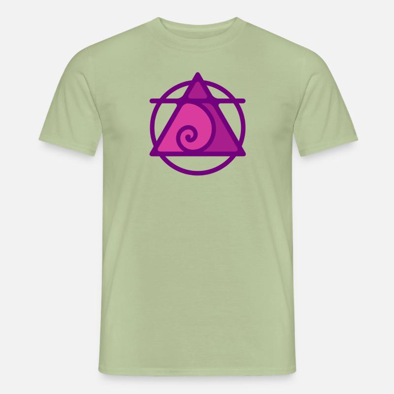 LUFT-ELEMENT - Männer T-Shirt - Sage