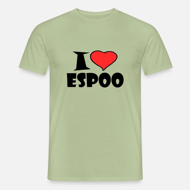 Espoo - Männer T-Shirt - Sage