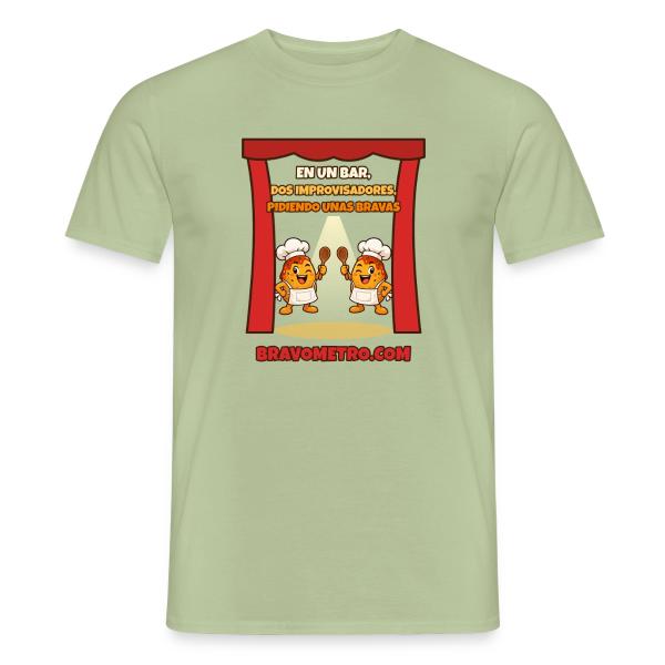 Camiseta hombre · Impro en un bar