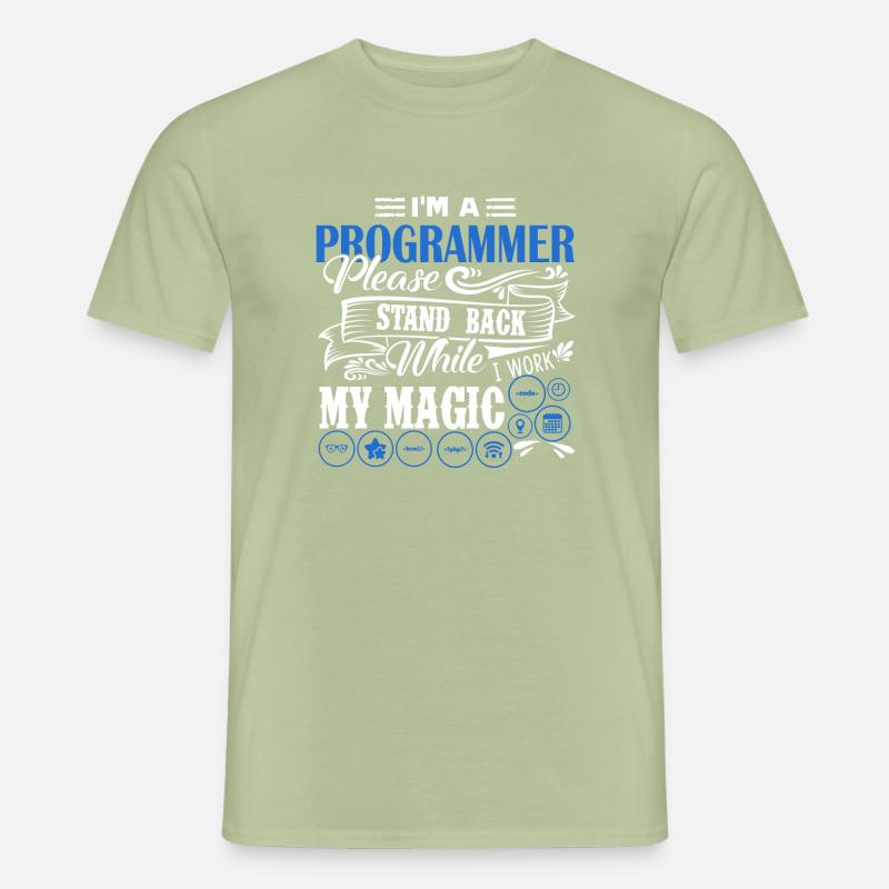 Programmierer Ich bin ein Programmierer - Männer T-Shirt - Sage