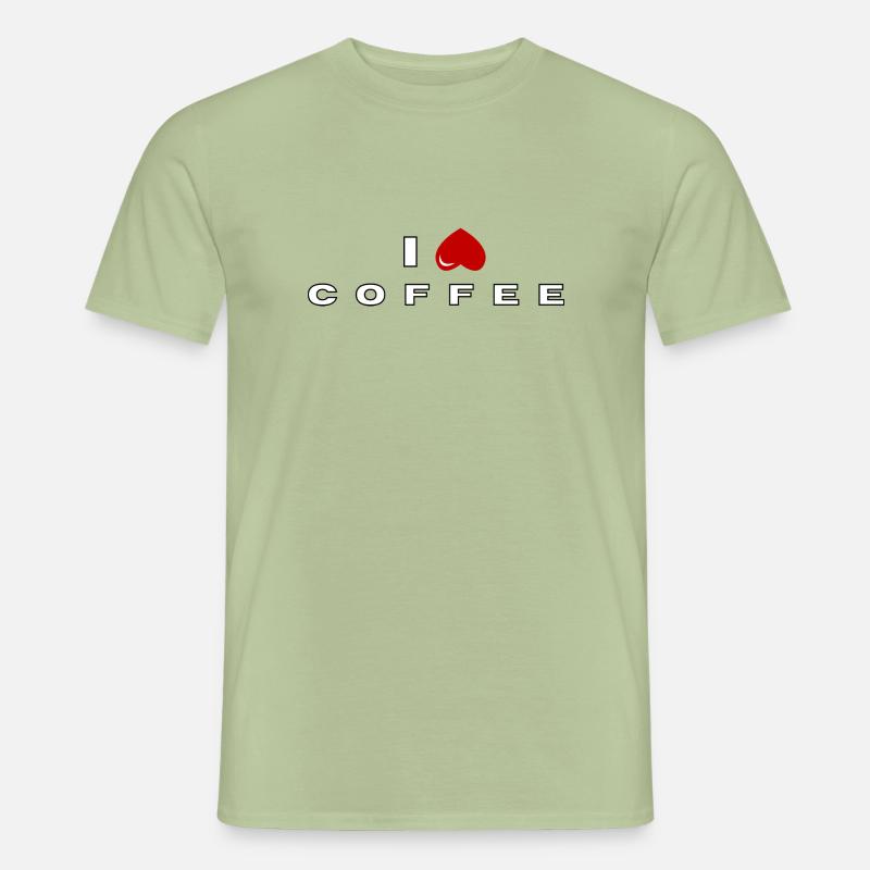 Ich hasse Kaffee - Männer T-Shirt - Sage