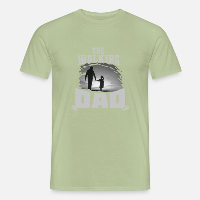 Walking Dad Hemd2 - Männer T-Shirt - Sage
