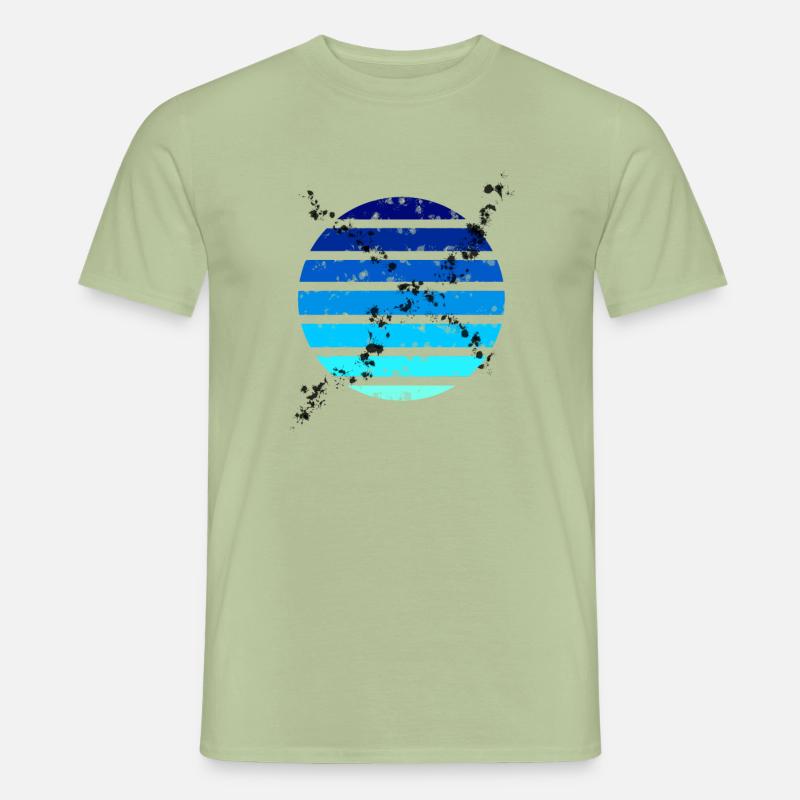 Gradient Circle N°2 - Men’s T-shirt - sage