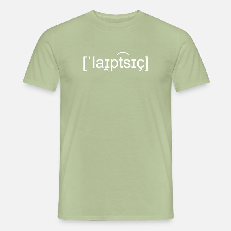 Leipzig - Männer T-Shirt - Sage