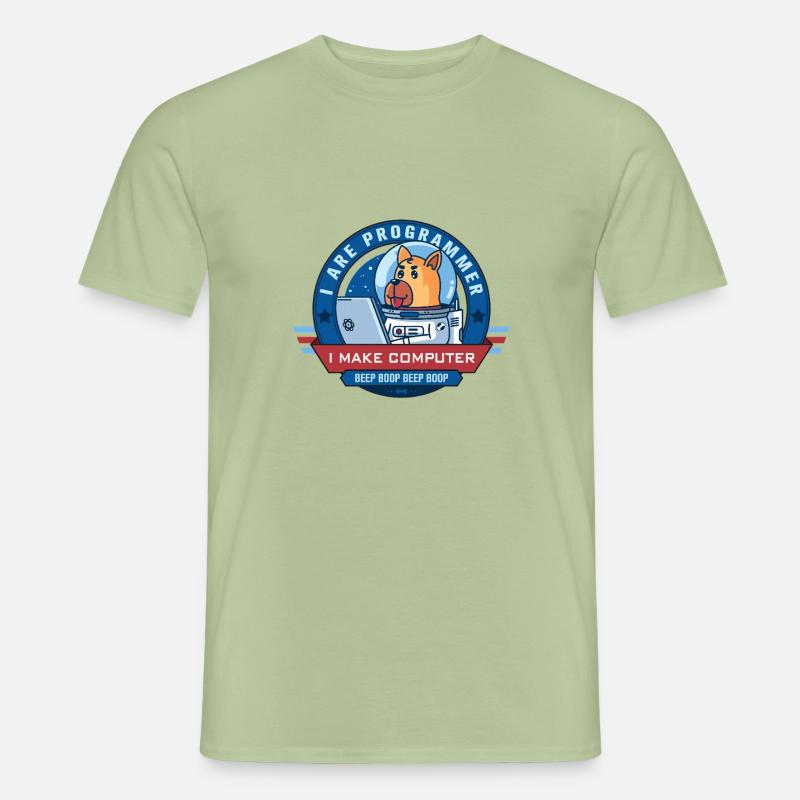 Ich bin Programmierer - Männer T-Shirt - Sage