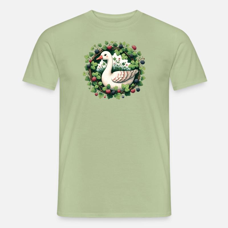 Gans - Männer T-Shirt - Sage