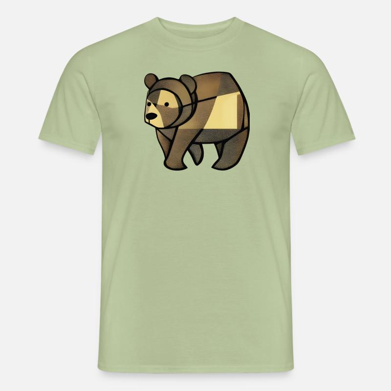 Bär - Männer T-Shirt - Sage