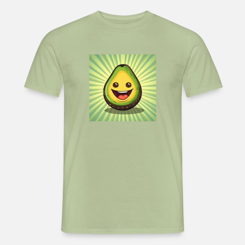 Avocat heureux T-shirt homme