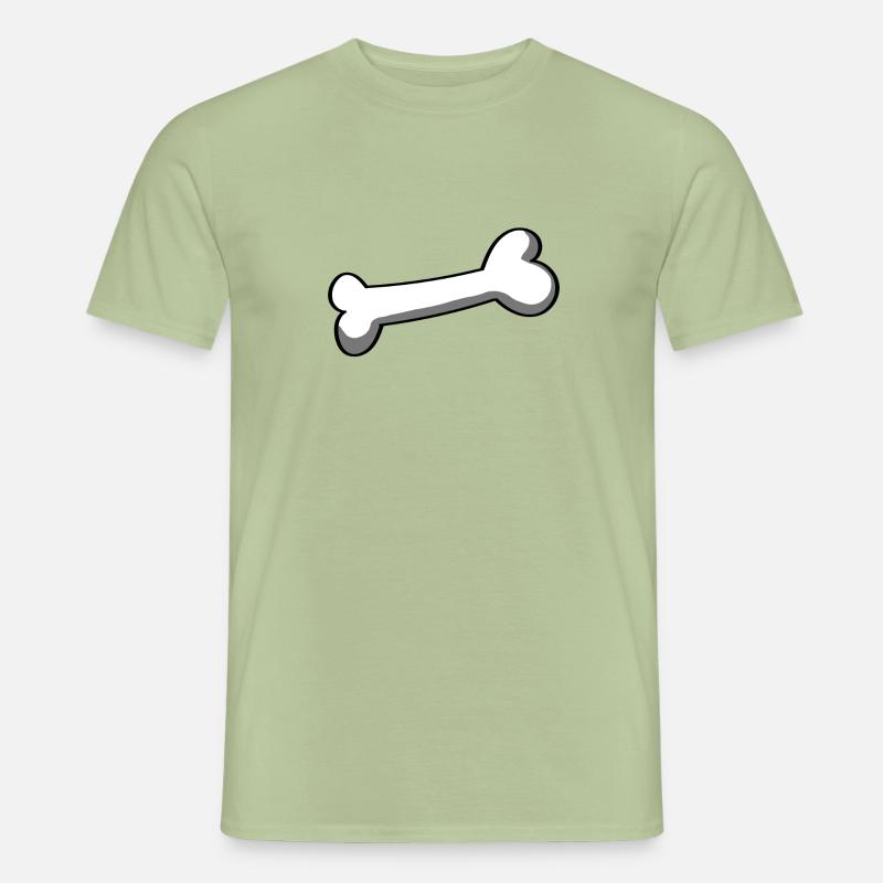 Knochen - Männer T-Shirt - Sage