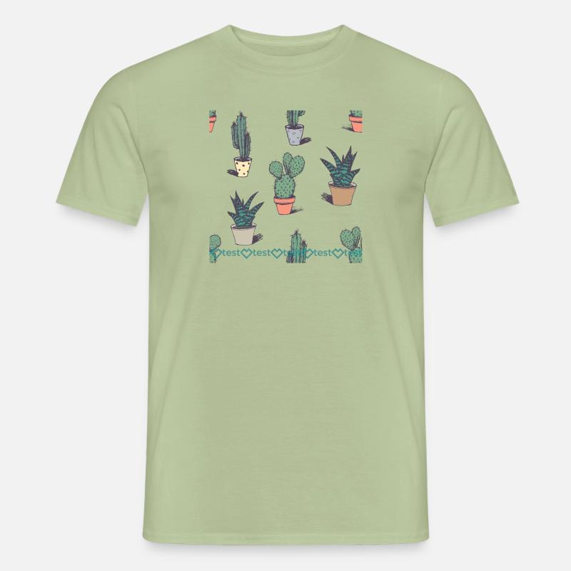 test design sprd 48 1 - Männer T-Shirt - Sage