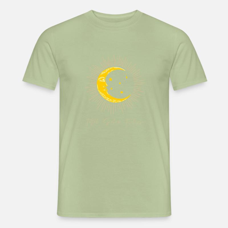 Solar eclipse - Men’s T-shirt - sage