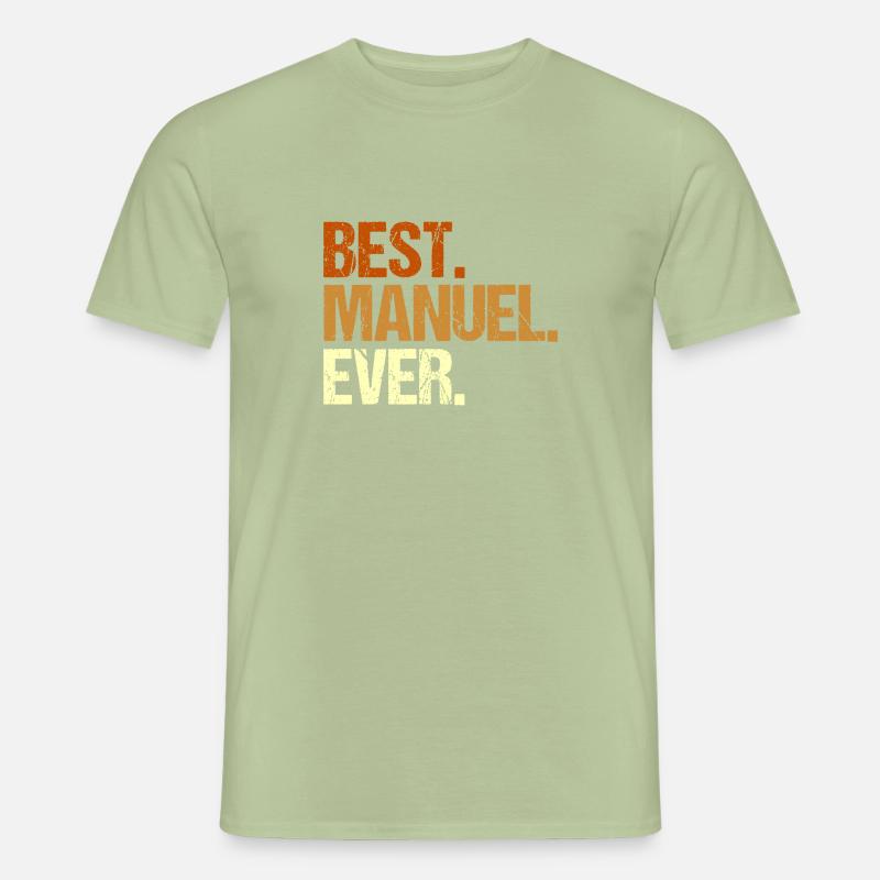 Manuel - Männer T-Shirt - Sage