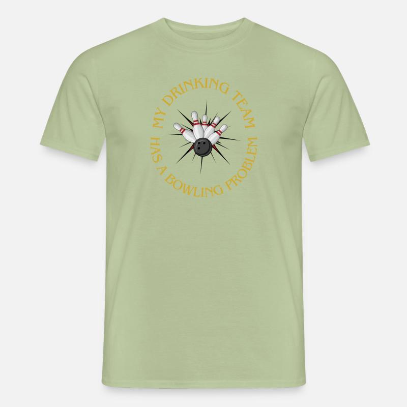 BowlingProblem - Männer T-Shirt - Sage