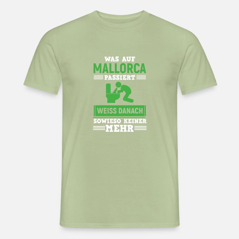 Mallorca - Männer T-Shirt - Sage