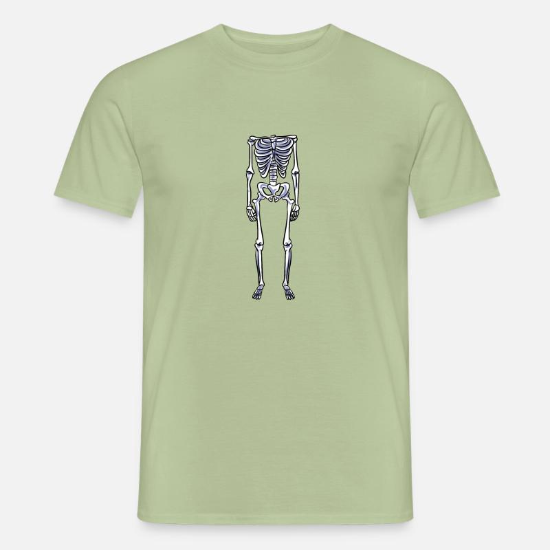 Costume de squelette T-shirt homme