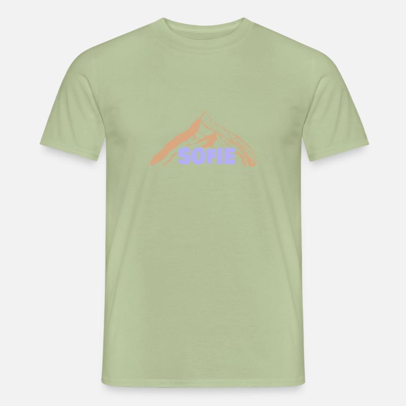 Lustig Sofie - Männer T-Shirt - Sage