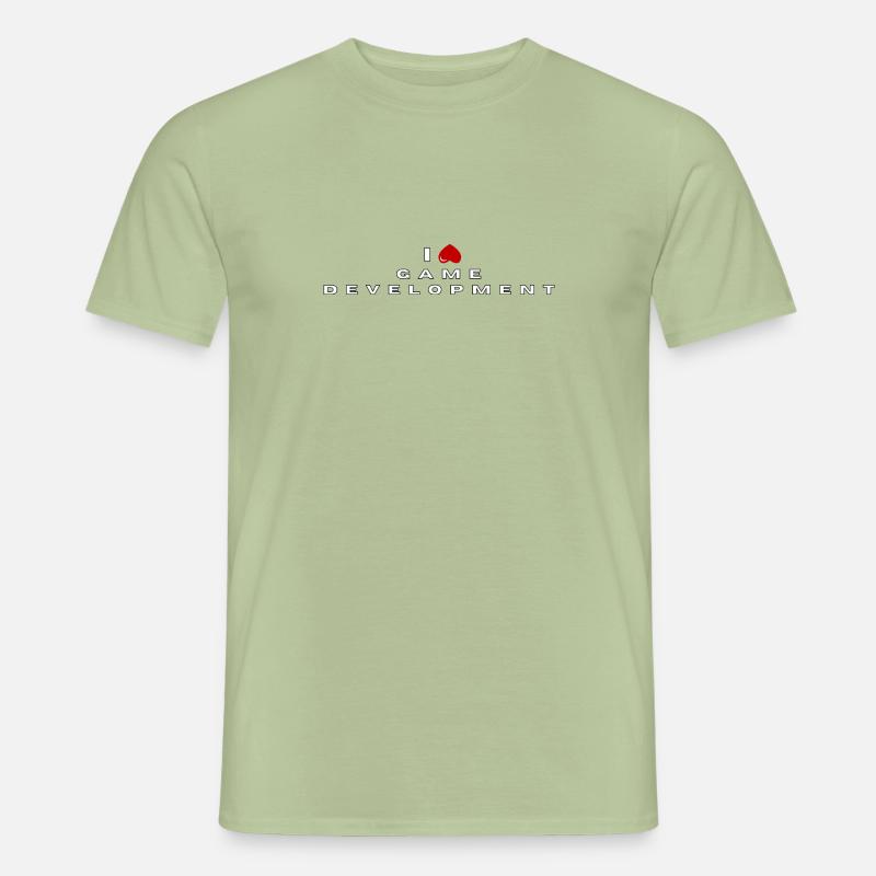 Ich hasse Spieleentwicklung - Männer T-Shirt - Sage