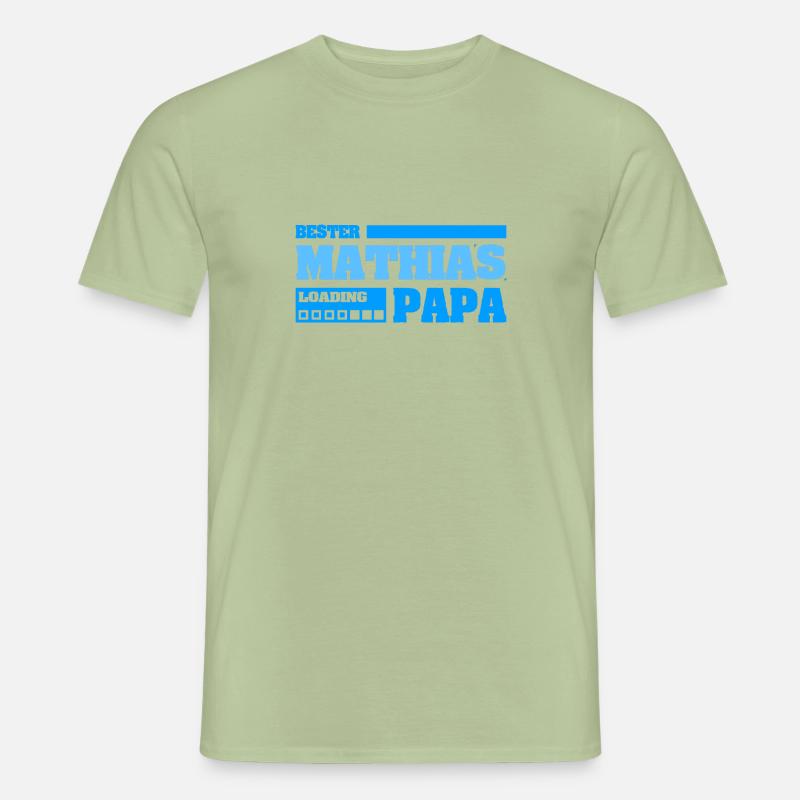 Mathias - Männer T-Shirt - Sage