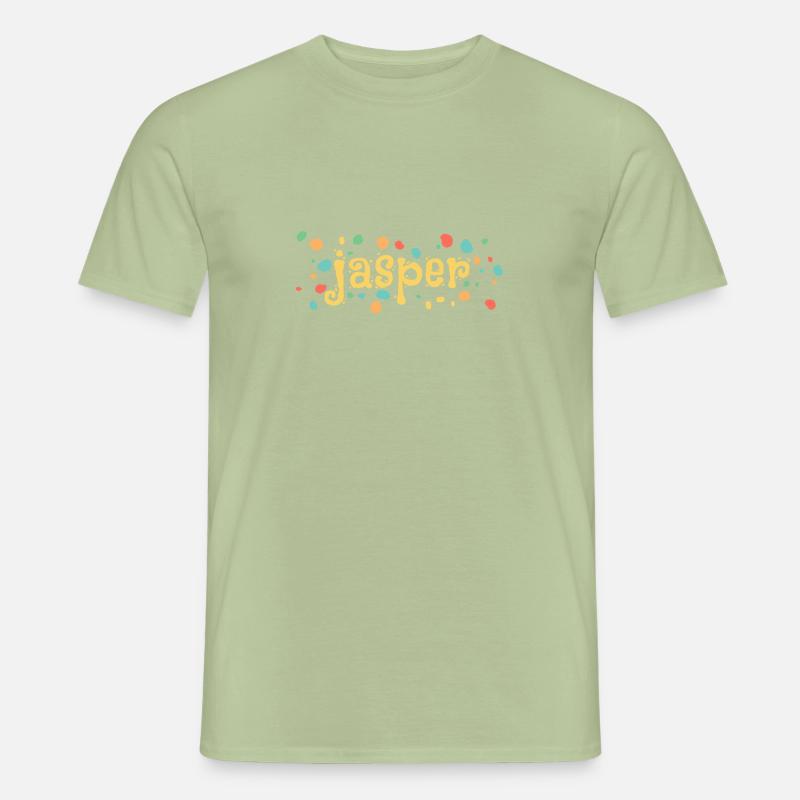 jasper - Männer T-Shirt - Sage
