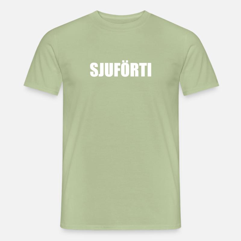 SIEBTE - Männer T-Shirt - Sage