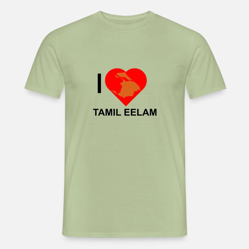 Tamil Eelam - Männer T-Shirt - Sage