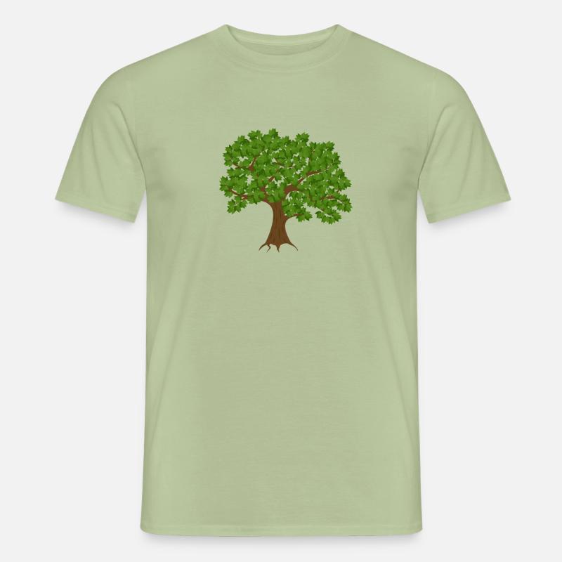Green Tree - Männer T-Shirt - Sage