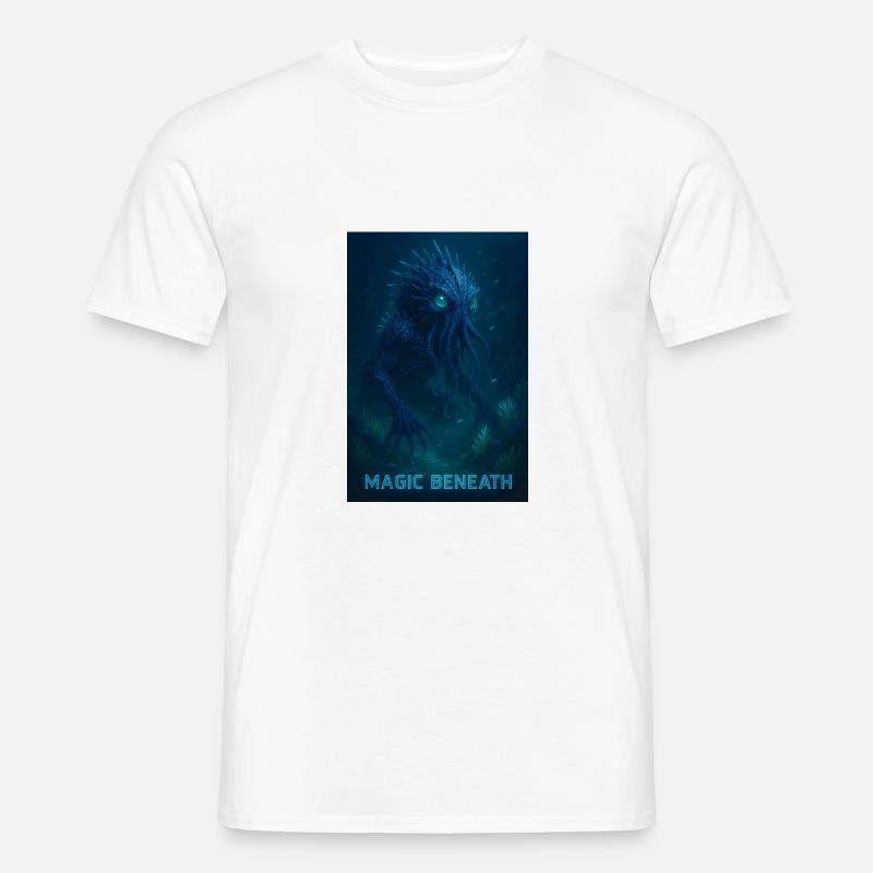 Magic Beneath – Alien Sea Creature from the Men’s T-shirt