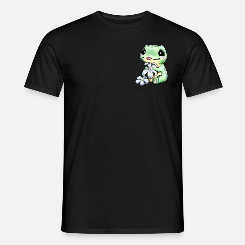 Süßer Gänseblümchen Frosch Männer T-Shirt